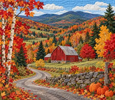 Quilted Vermont Barn Design