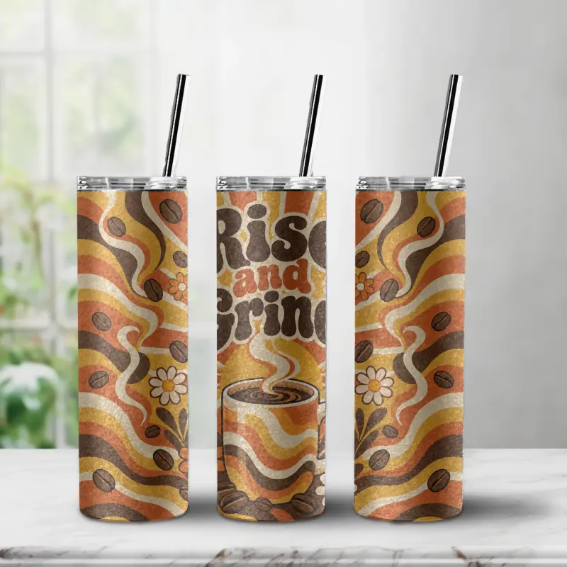 20 oz Metallic Glitter Steel Tumbler — photo 4