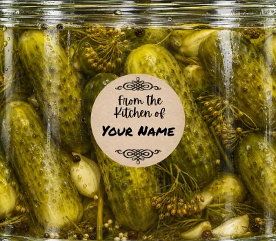 Pickle Jar Design (add your name)
