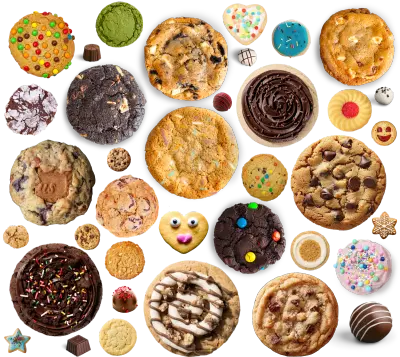 Cookies (white background)