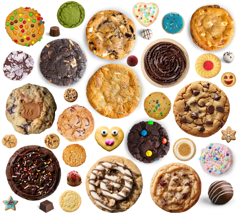 Cookies (white background)