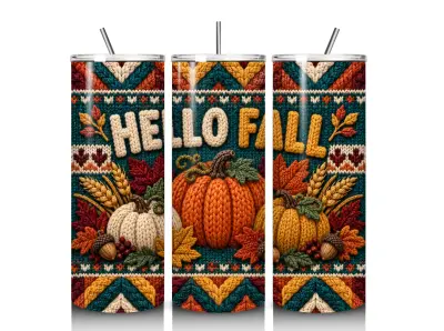 Hello Fall Knitted Design