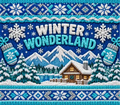 Winter Wonderland Knitted Design