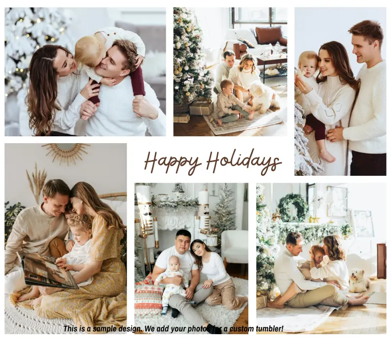 Holiday Photo Tumbler 11 - add your photos