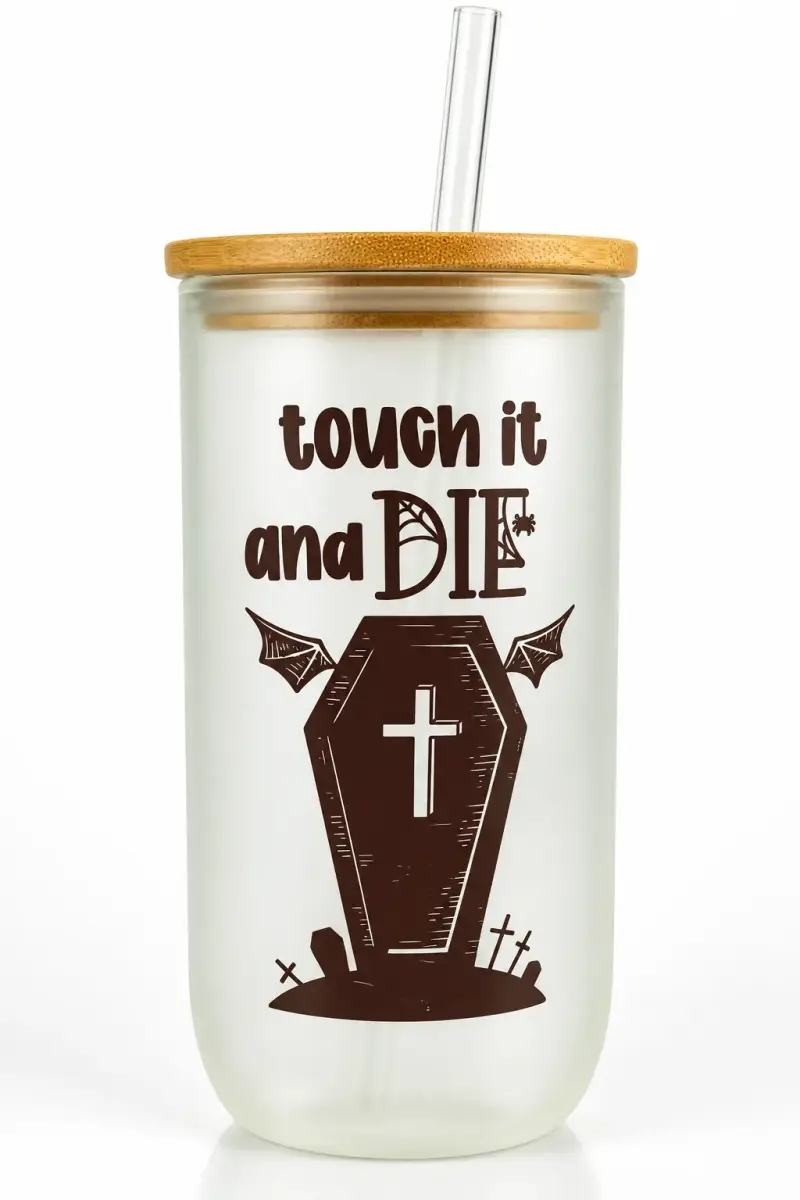 18 oz Glow Glass Wine Tumbler