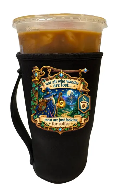 Iced Coffee Holder - Wizard