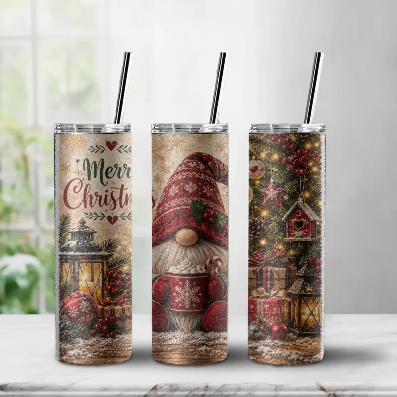 20 oz Metallic Glitter Steel Tumbler — photo 2
