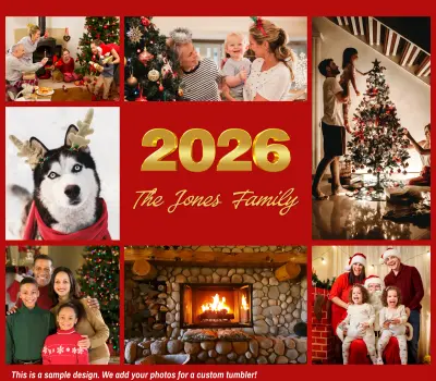 Holiday Photo Tumbler 3 - add your photos