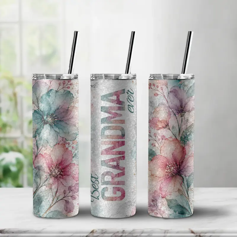 20 oz Metallic Glitter Steel Tumbler — photo 3