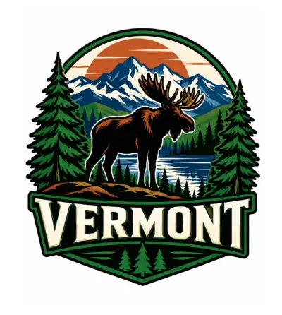 Vermont Moose Shot Glass