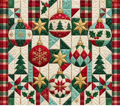Quilted Ornaments