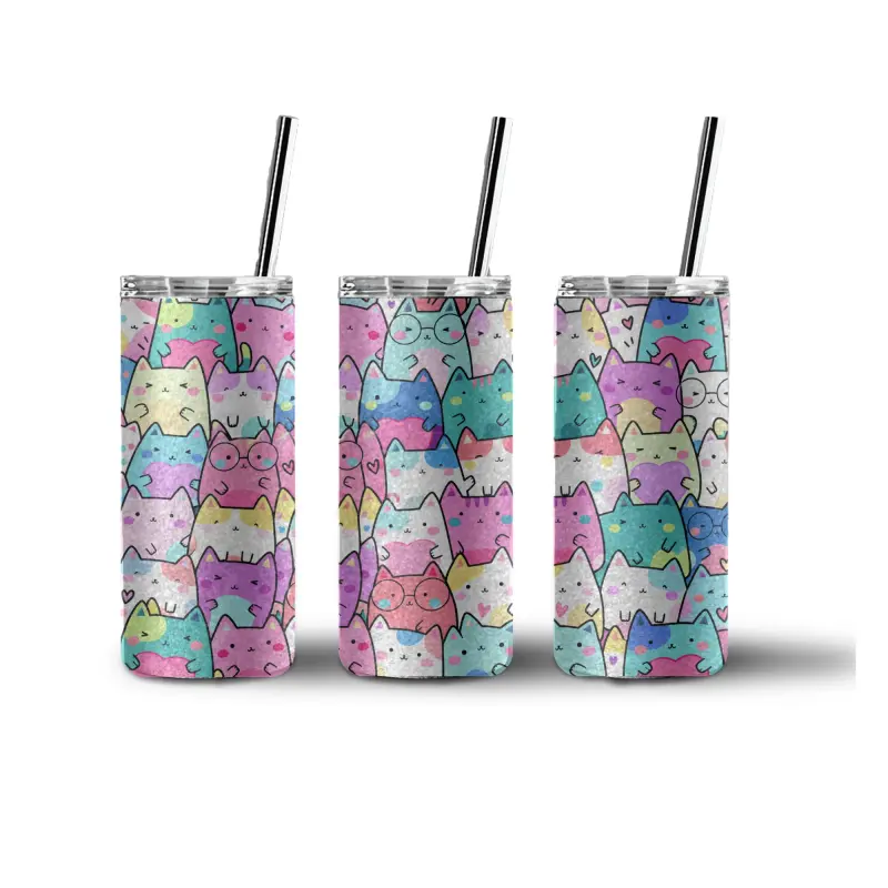 15 oz Metallic Glitter Steel Tumbler — photo 1