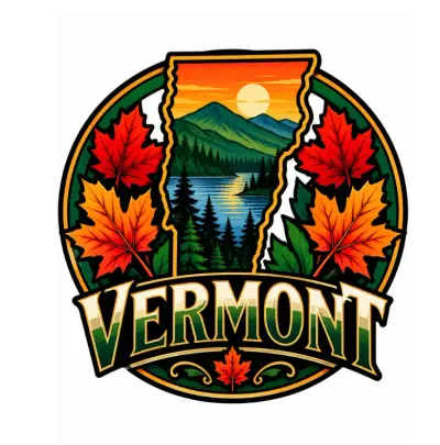 Vermont Fall Shot Glass