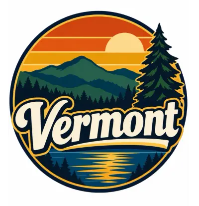 Vermont Lake Shot Glass