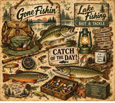 Gone Fishing Design