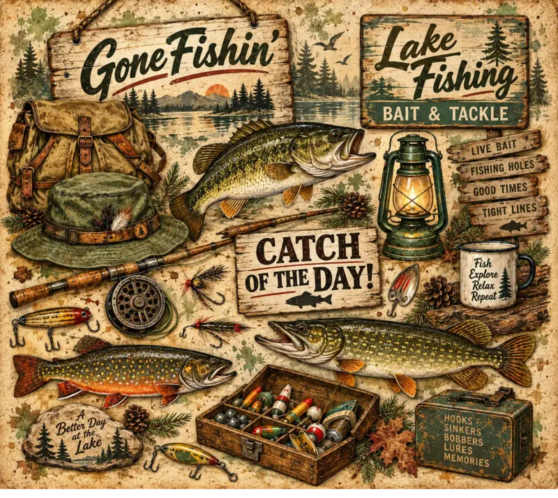 Gone Fishing Design