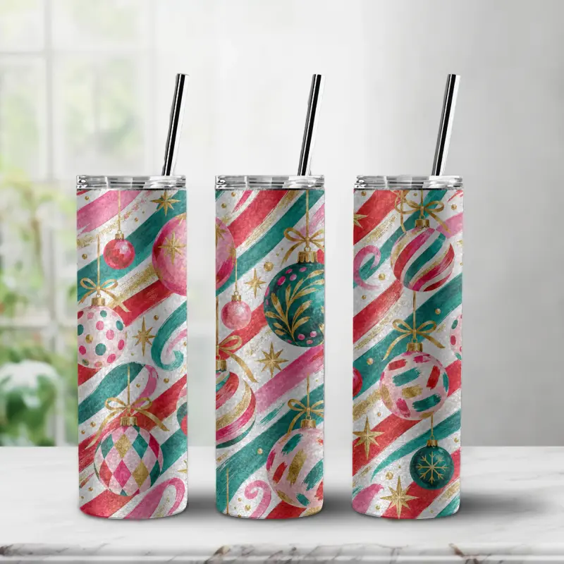 20 oz Metallic Glitter Steel Tumbler — photo 5