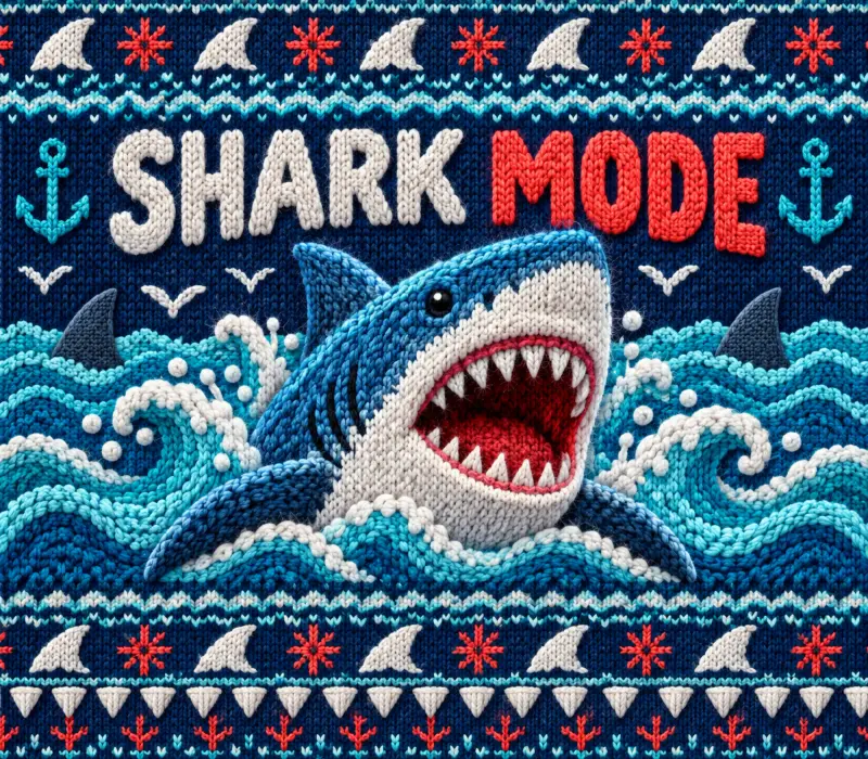 Shark Mode Knitted