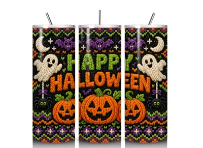 Happy Halloween Knitted Design